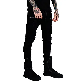 kalhoty plátěné KILLSTAR Diablo Jeans XS