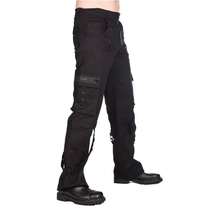 kalhoty gothic BLACK PISTOL Pyramide 26